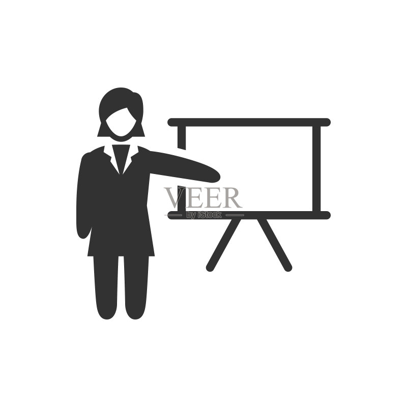 商务演示图标图标素材