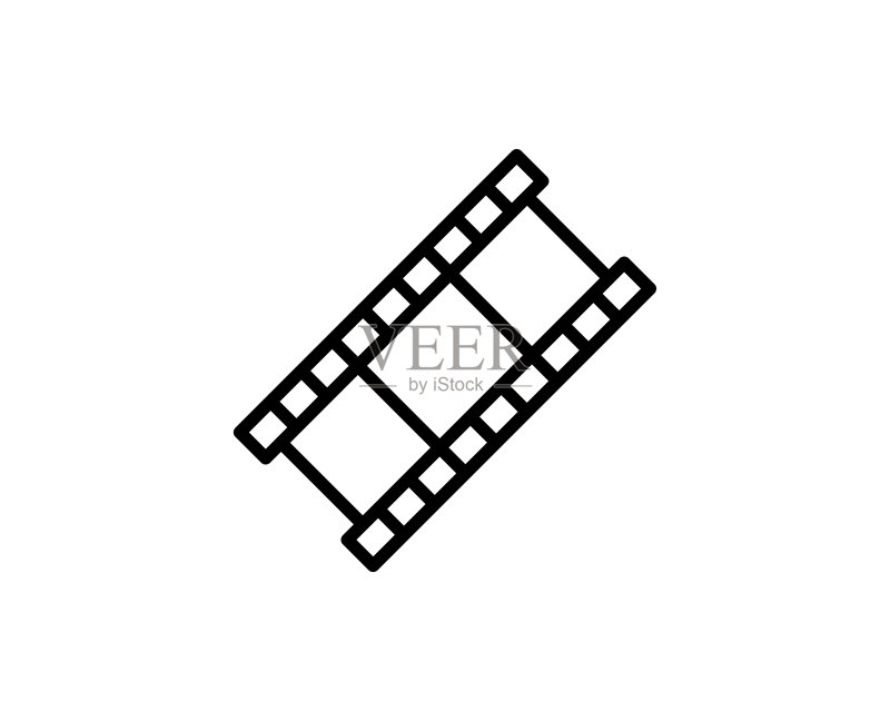 电影线条图标图标素材
