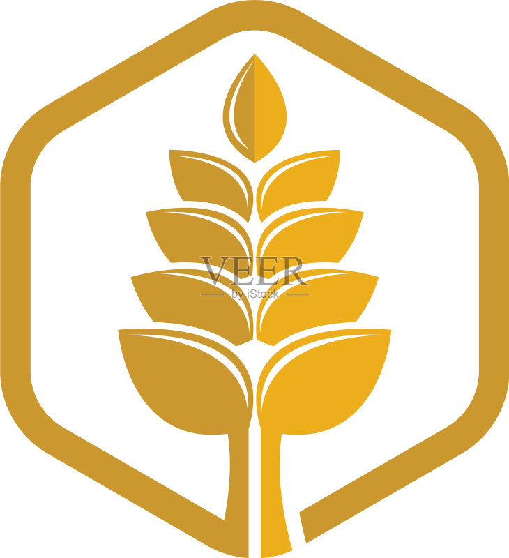 小麦图标图标素材