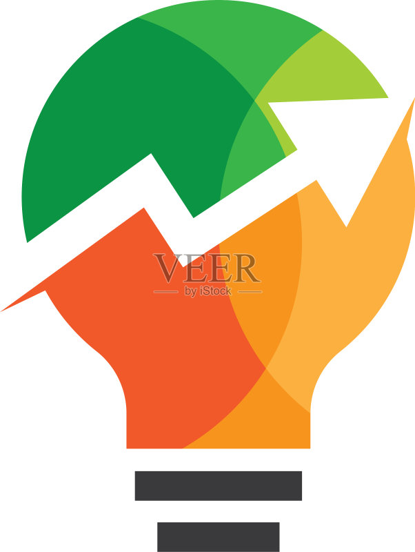 灯泡Logo模板图标素材