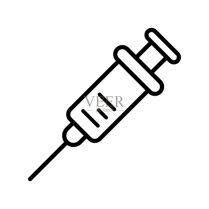 注射器图标矢量图设计图标素材