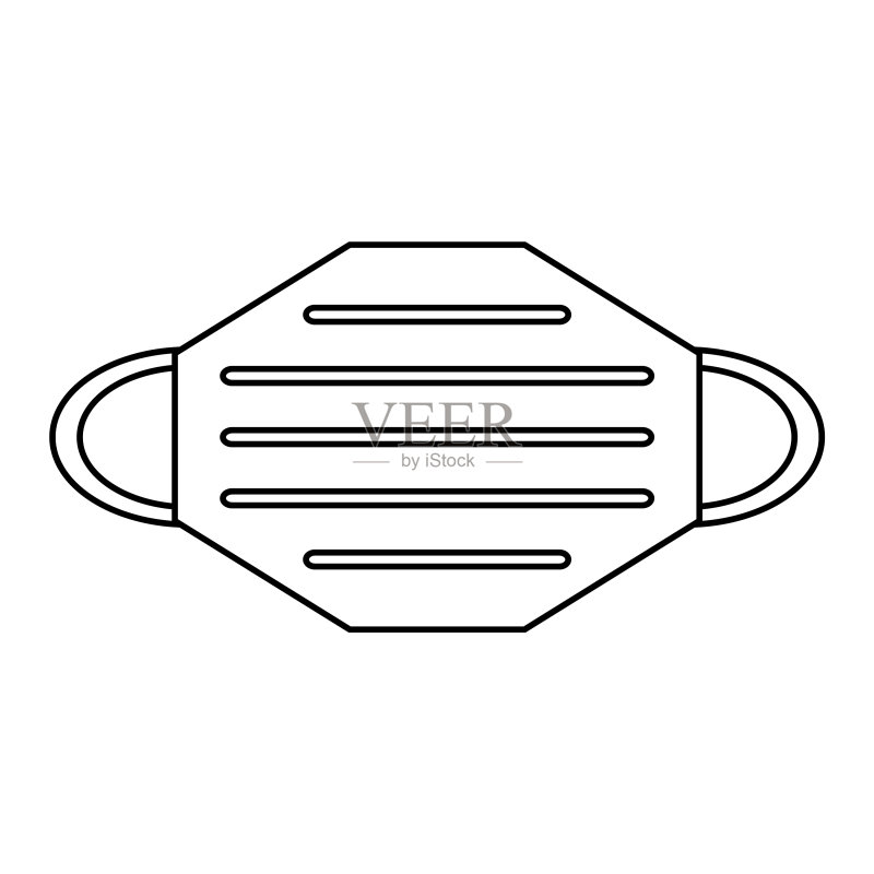 医用口罩图标图标素材