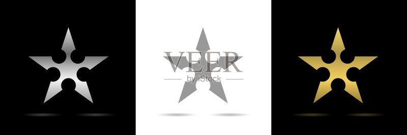星星图标合集图标素材