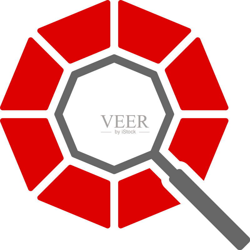 钻石Logo设计创意模板搜索图标素材
