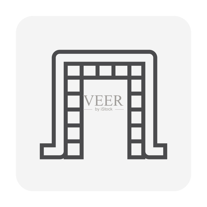 管道施工图标图标素材