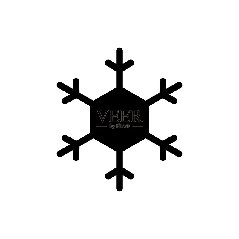 雪花图标图标素材