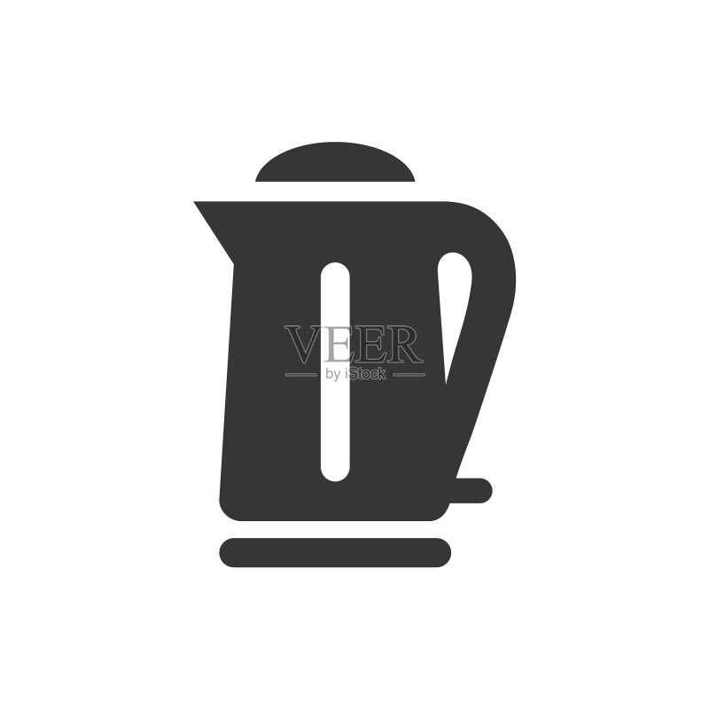 水壶茶壶单体图标图标素材