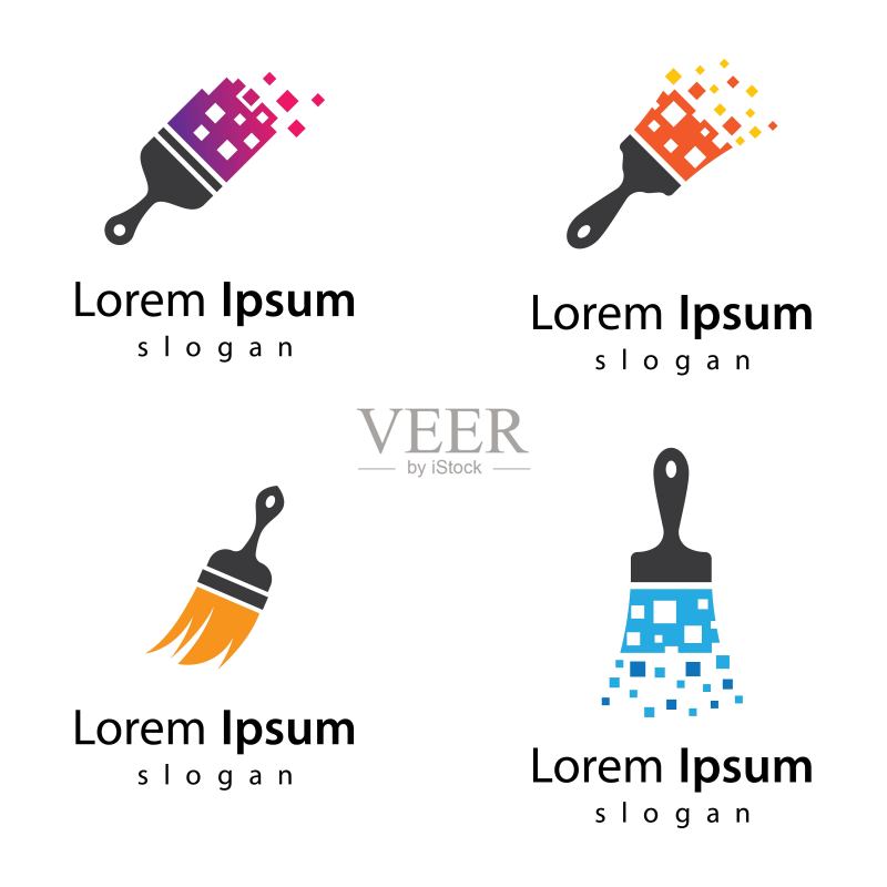 画笔logo矢量图标图标素材