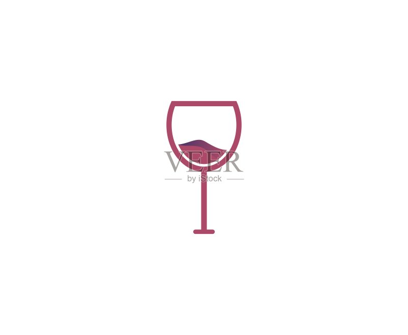 葡萄酒杯图标图标素材