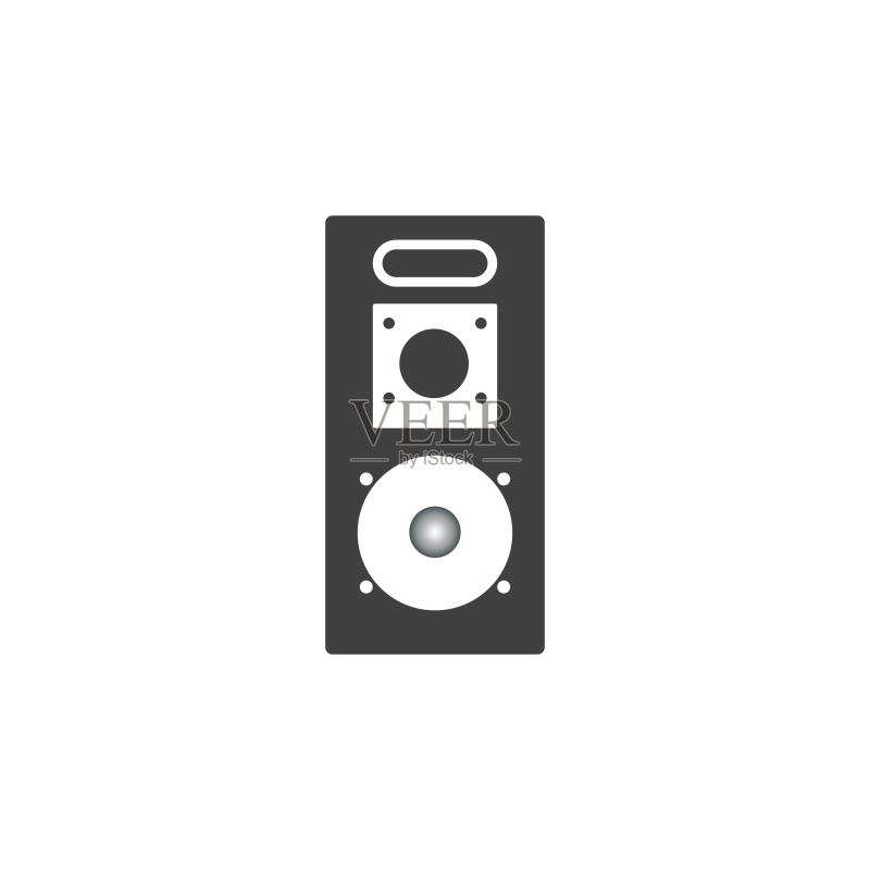 扬声器声音专业图标图标素材