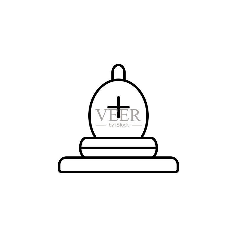 主教线条图标图标素材