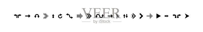 箭头矢量图标:光标符号矢量图图标素材