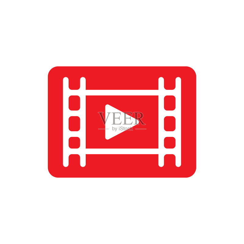 视频图标Logo视频播放器图标设计图标素材