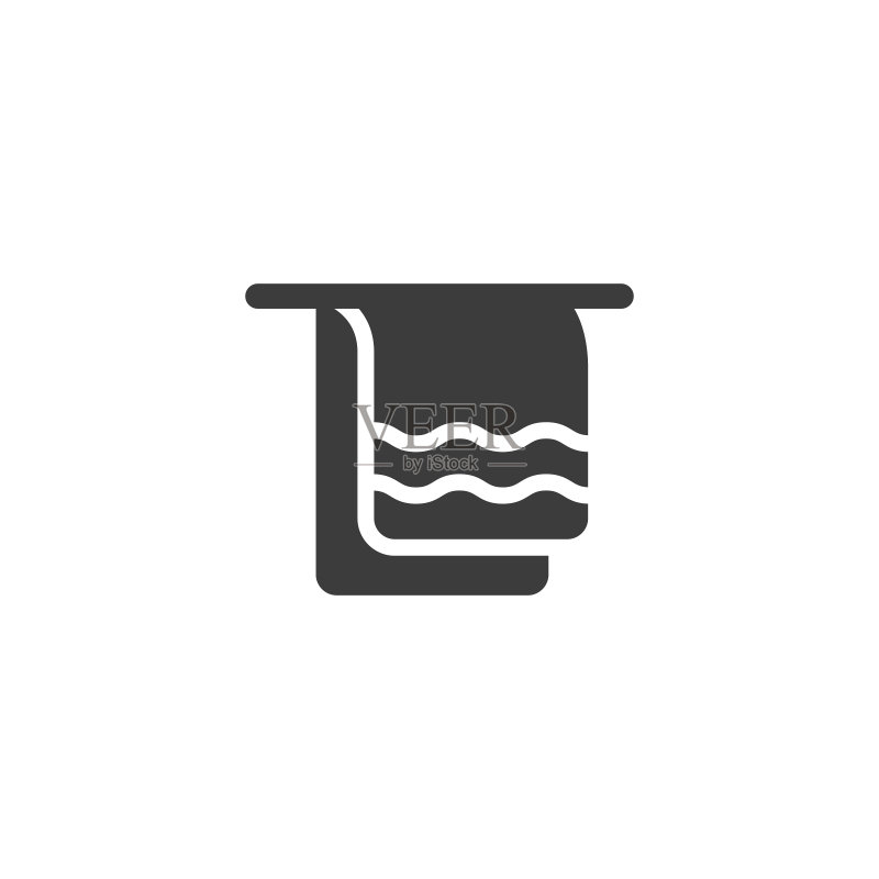 浴室毛巾图标图标素材