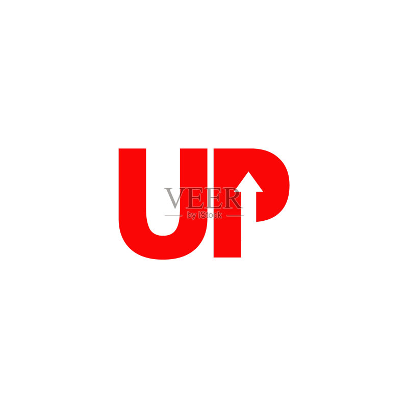 UP文字logo图标设计模板图标素材