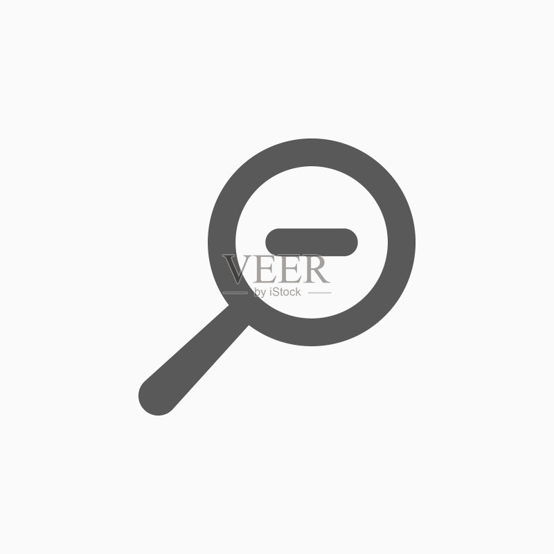 缩小图标图标素材