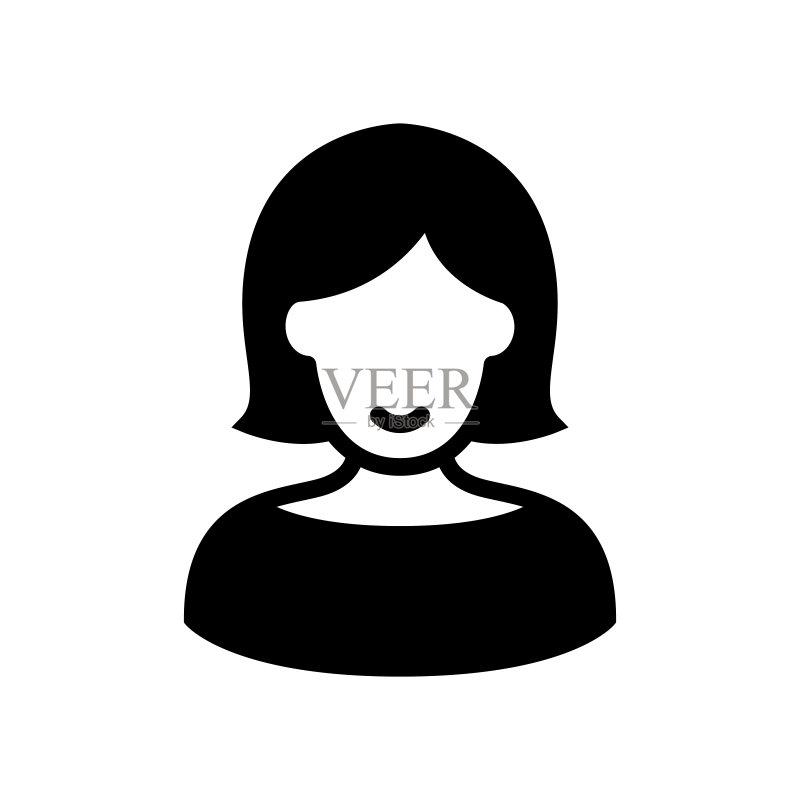 女性图标图标素材