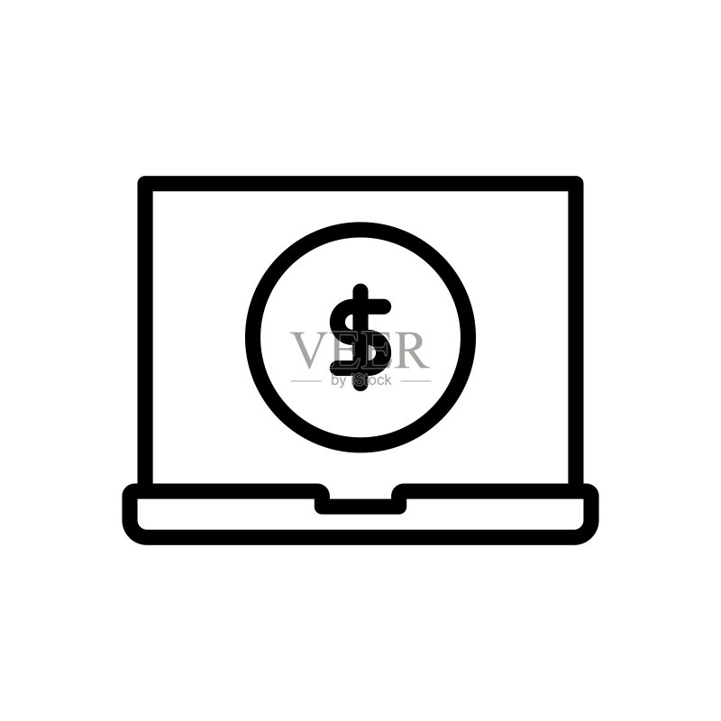 在线支付矢量图标图标素材