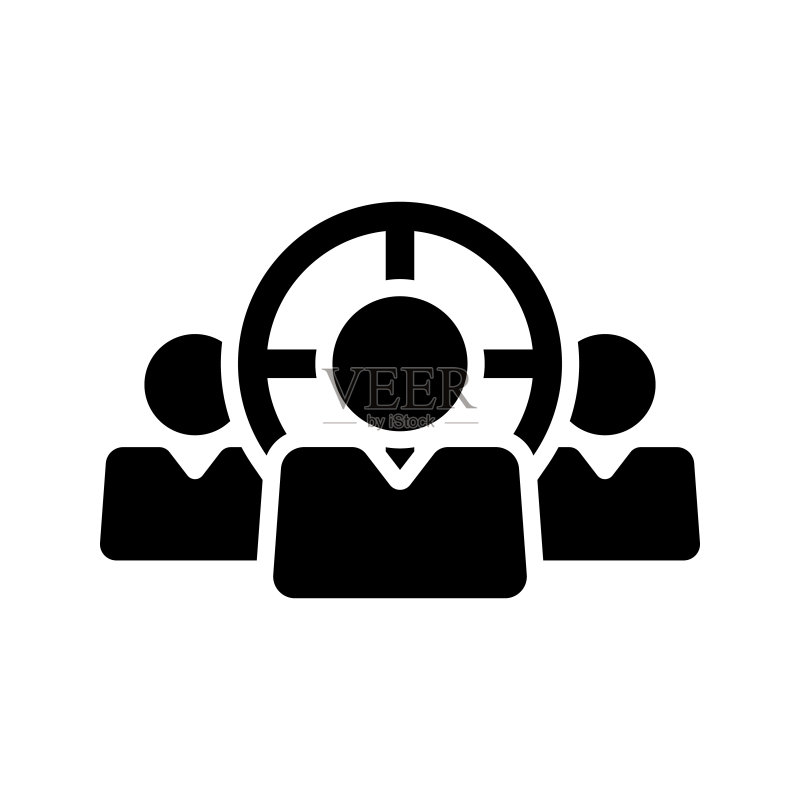 目标受众图标图标素材