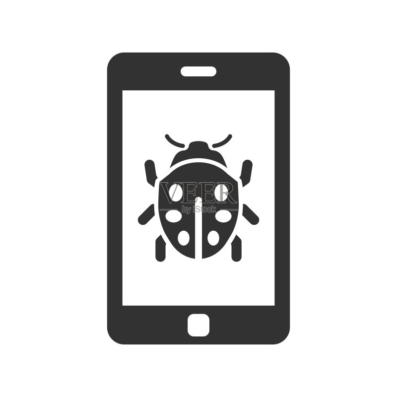移动Bug图标图标素材