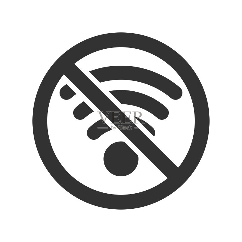 禁止Wi-Fi限制图标图标素材