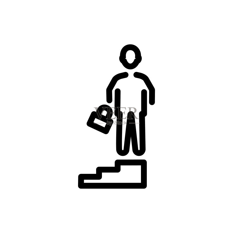 商业成功图标(矢量插画)图标素材