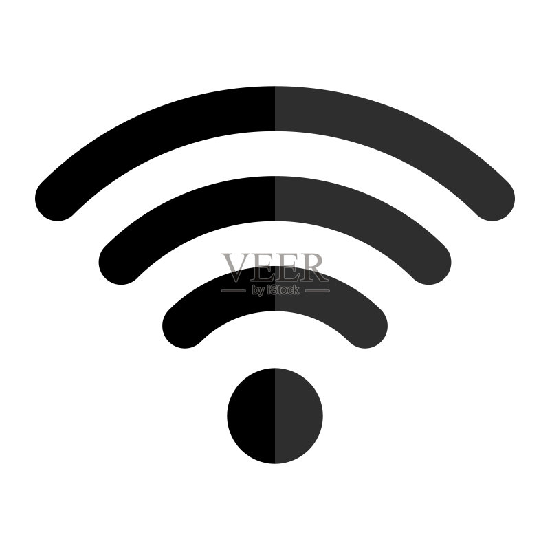 WI-FI矢量图标图标素材
