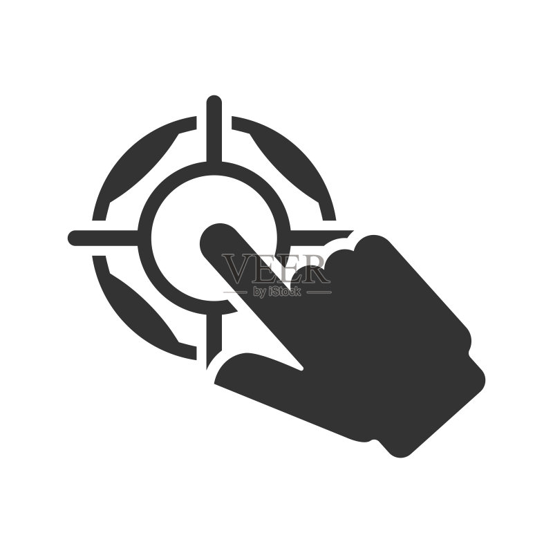 点击目标图标图标素材