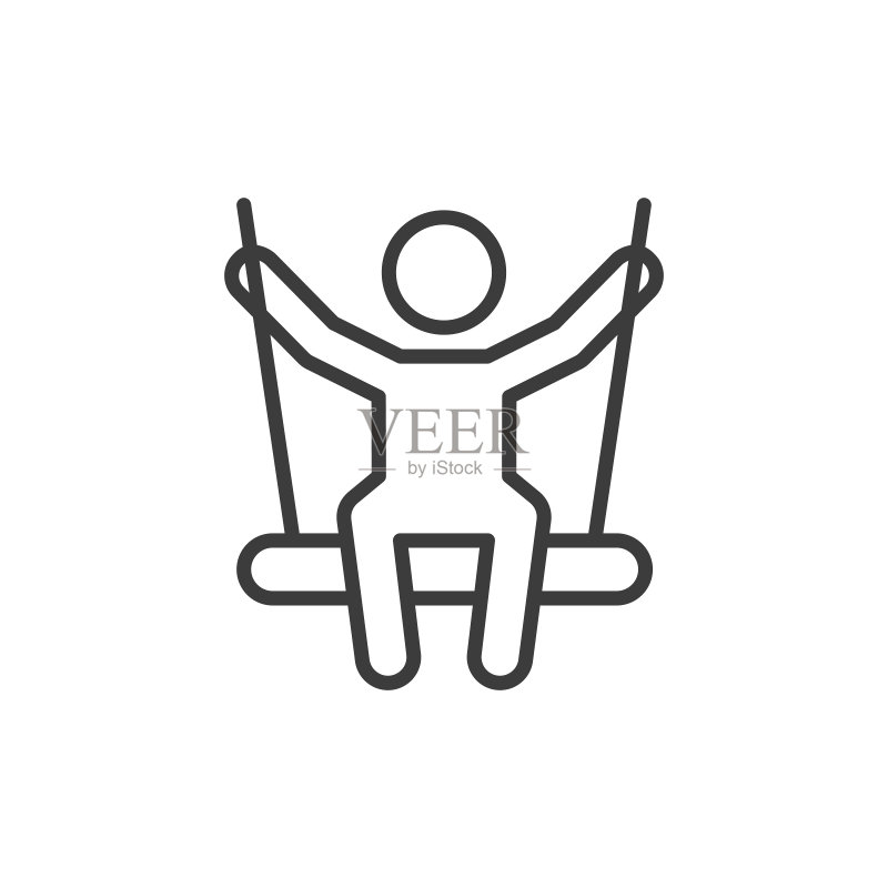 秋千图标图标素材