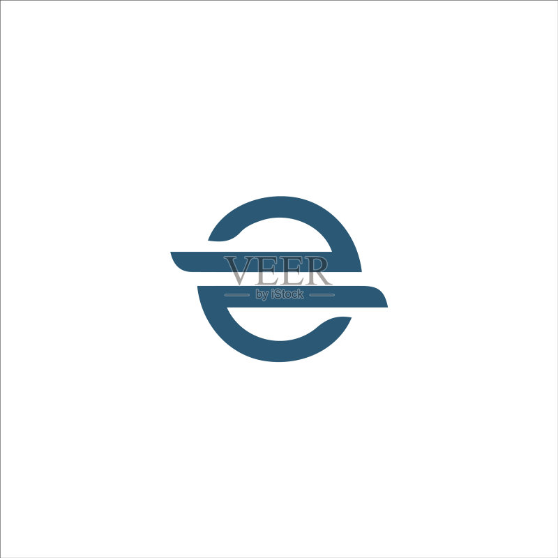 EO或OE字母标志设计模板图标素材