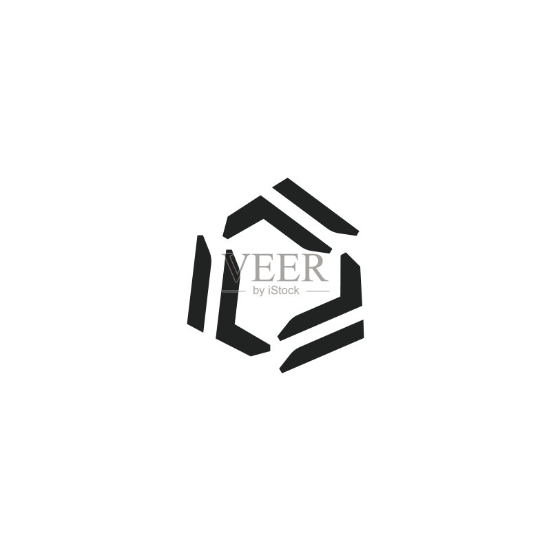 FF或F字母Logo设计模板图标素材