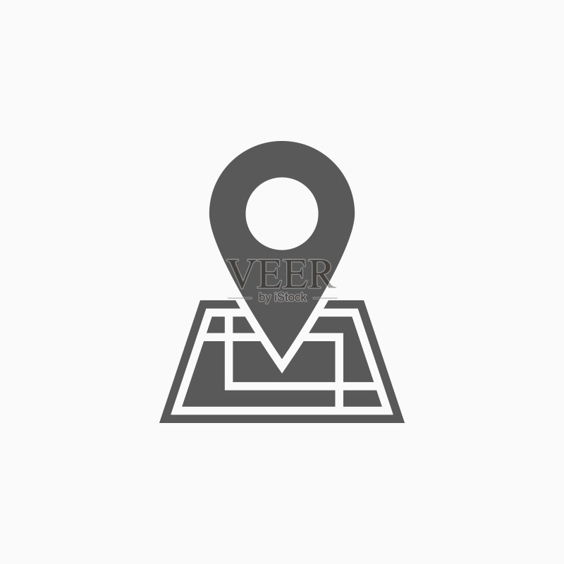 位置图标,地图矢量图图标素材