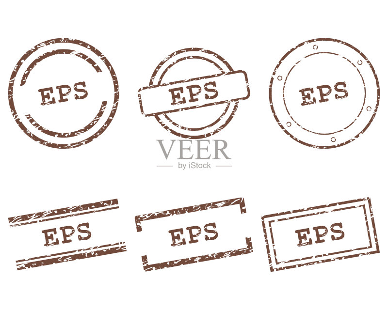EPS图章图标素材
