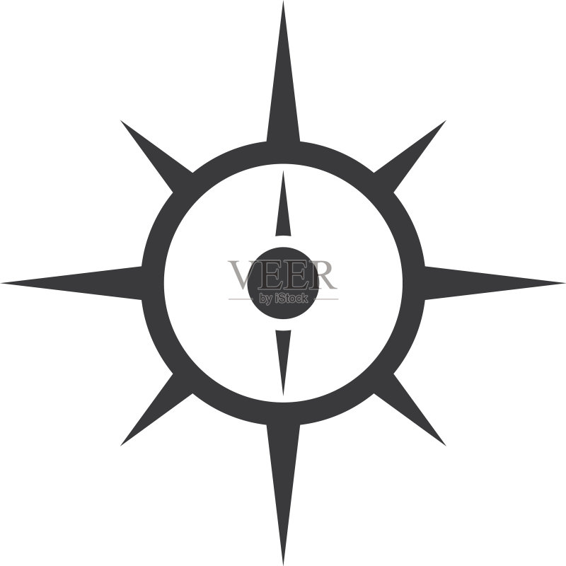 指南针Logo图标素材
