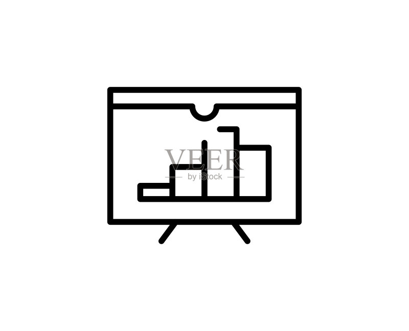 图表线条图标图标素材