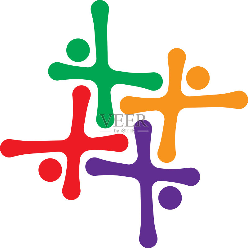 社区关怀logo模板图标图标素材