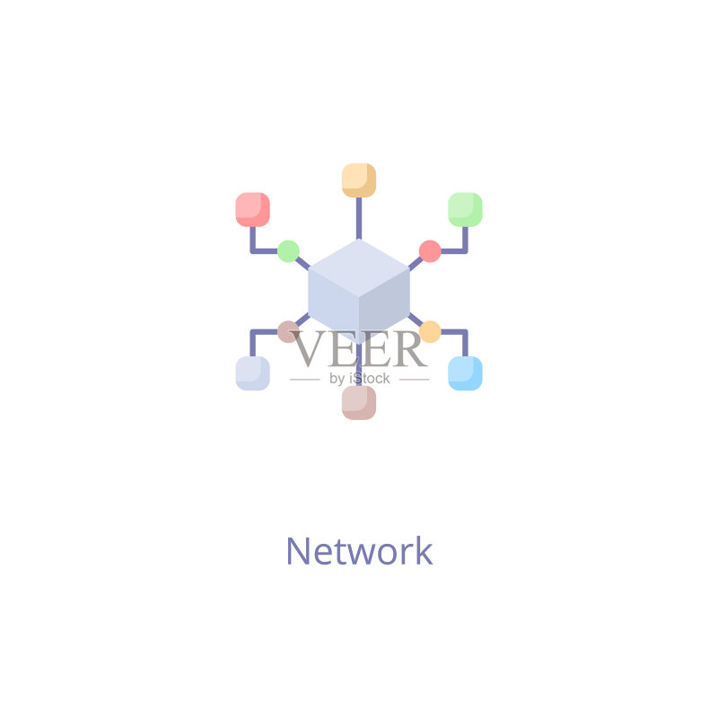 矢量网络图标标志图标素材
