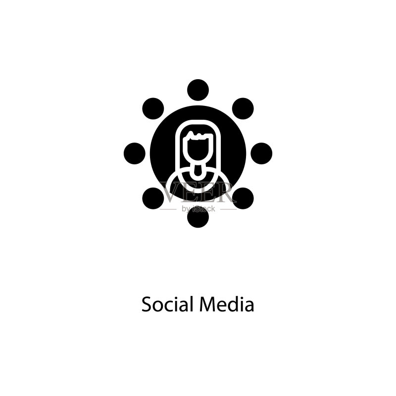 矢量社交媒体图标,标志图标素材