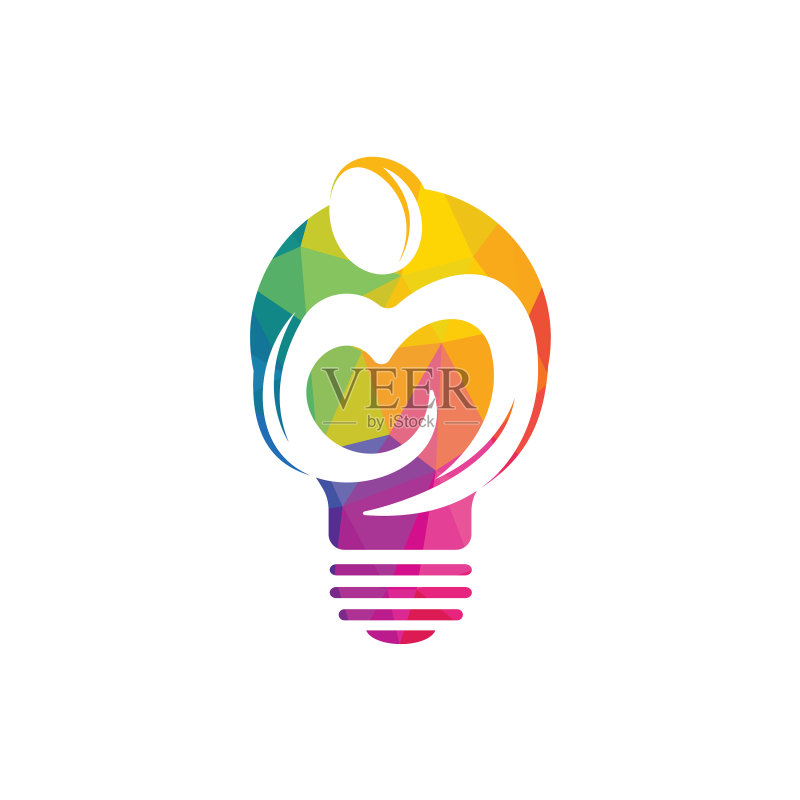 爱的想法logo设计图标素材