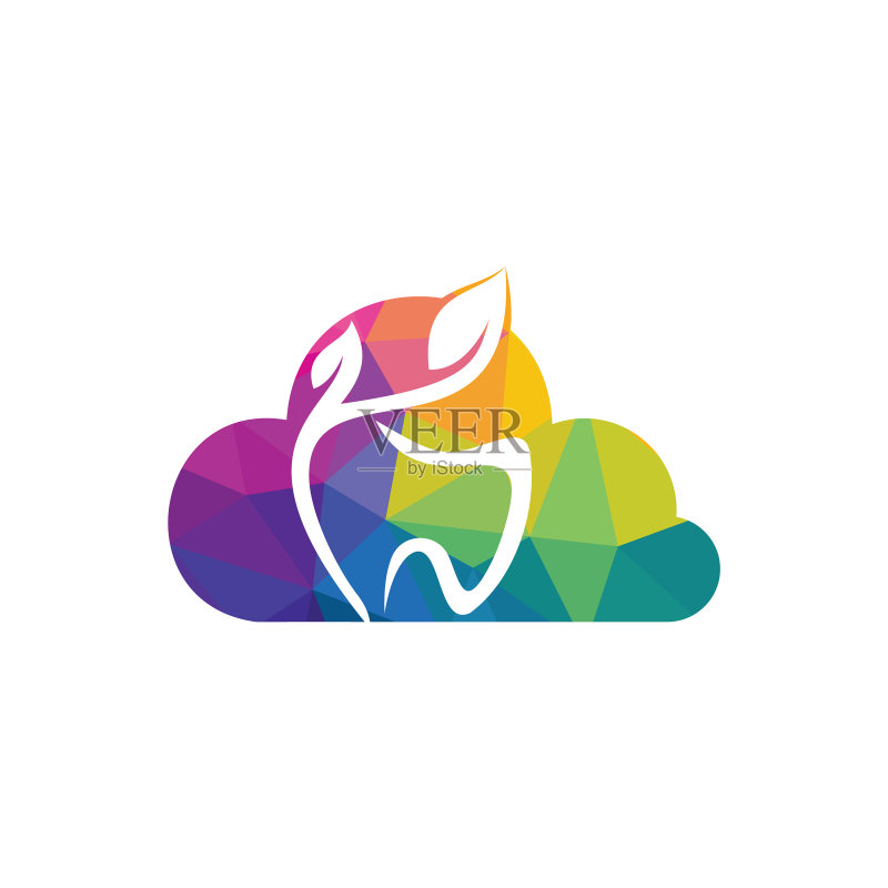 天然牙科Logo设计图标素材