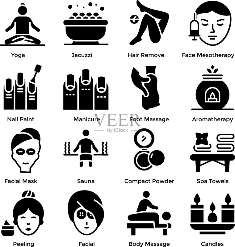 美容院服务图标图标素材