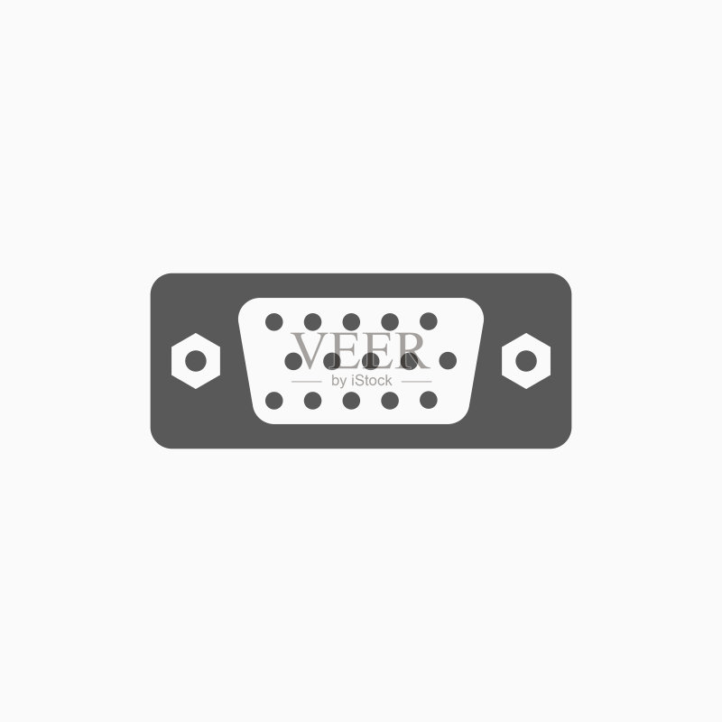 VGA端口图标图标素材
