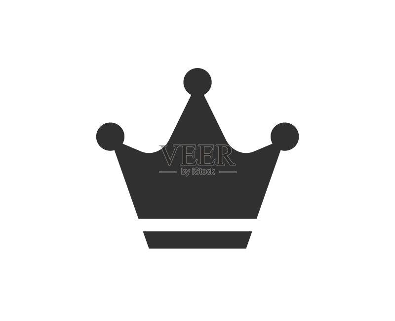皇冠图标形状符号图标素材