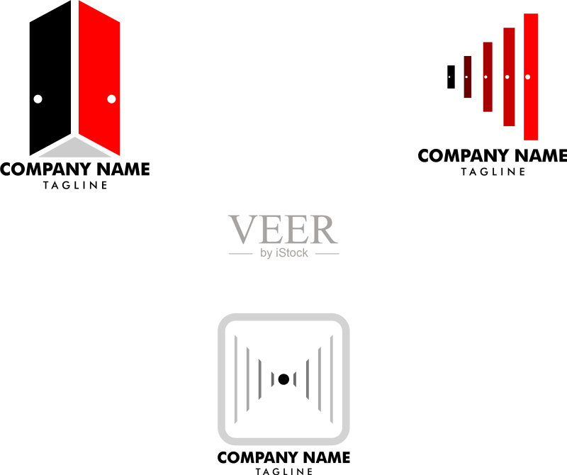 门Logo设计合集图标素材