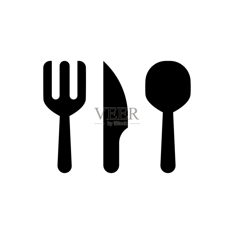 餐具图标图标素材