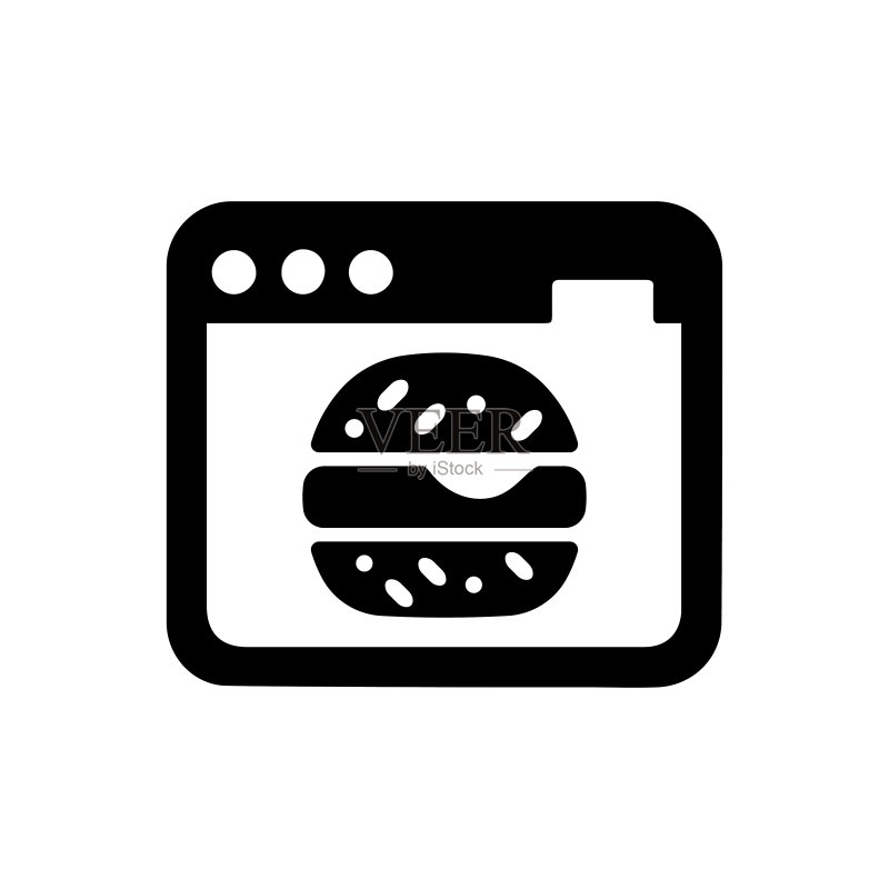 在线食品订单图标图标素材