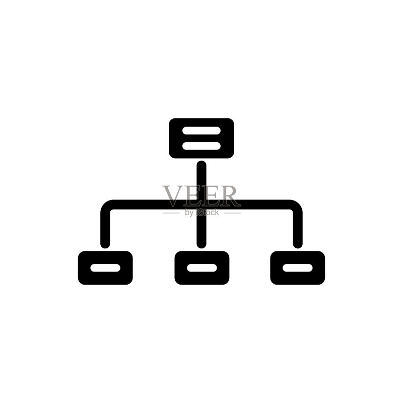 网络站点地图图标(矢量图)图标素材