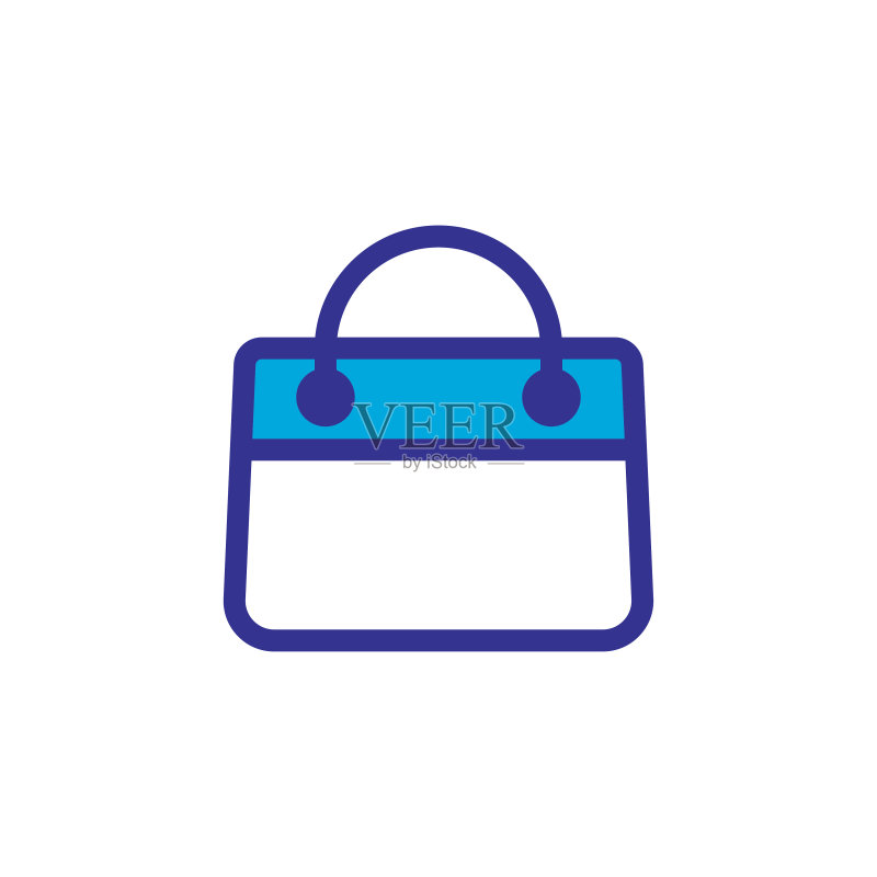 购物袋图标logo插画设计图标素材