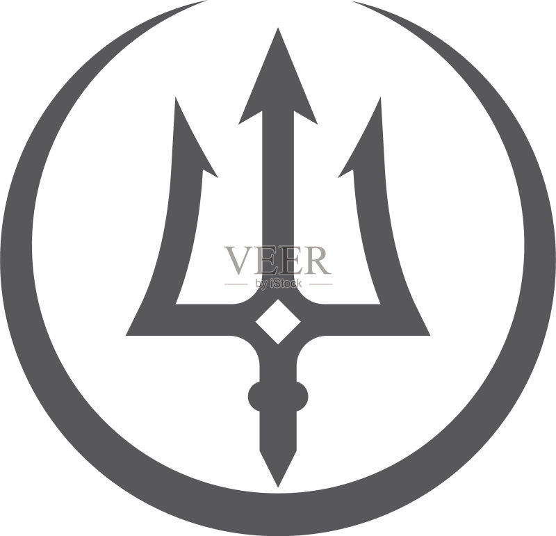 三叉戟标志模板图标图标素材