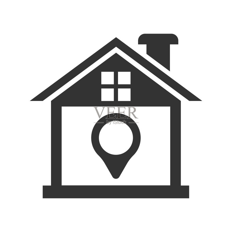 房屋位置图标图标素材